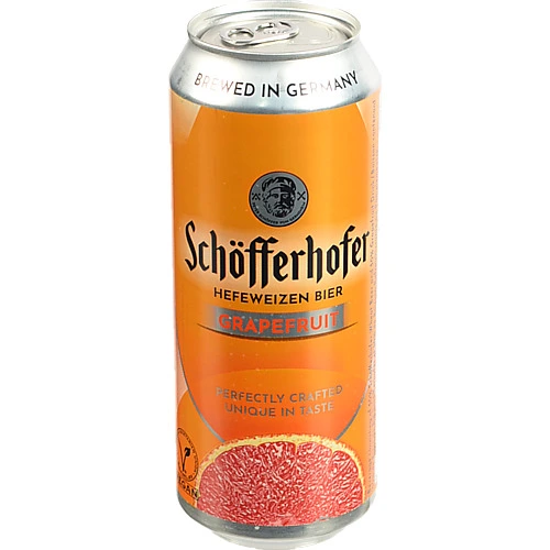 Пиво Schofferhofer 0.5л пшеничне грейпфрут з.б