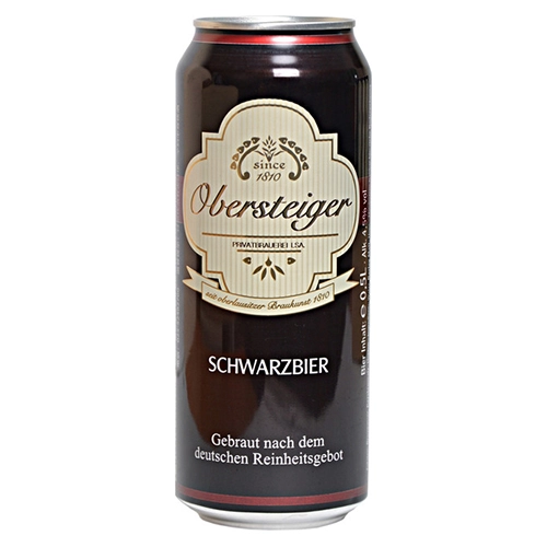 Пиво темне фільтроване [Obersteiger Schwarzbierk, 4,5%, 0,5 л, б
