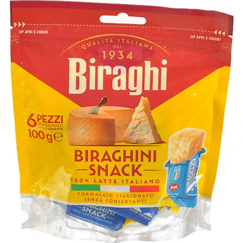 Сир Snack Biraghi 6 x 16,67 г