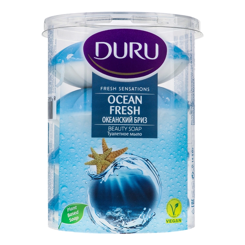 Мило Duru fresh sensations 4шт 110гр океанський бриз
