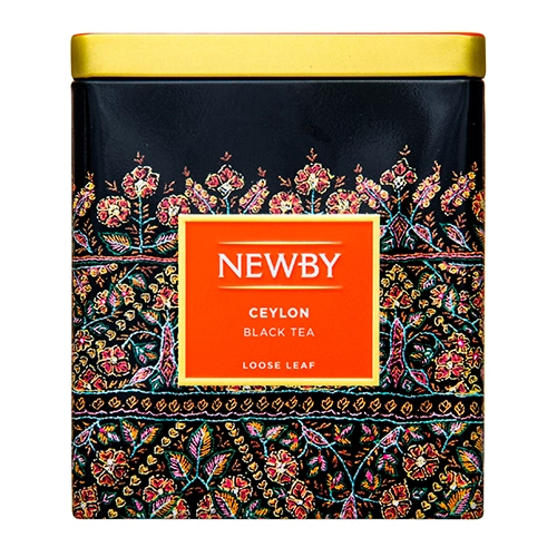 Чай чорний байховий Ceylon Newby з/б 125г