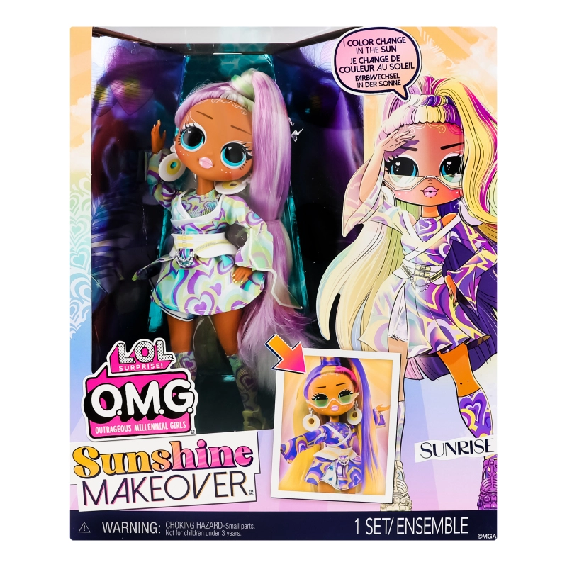 Лялька для дітей від 3років 589433 Sunrise O.M.G. Sunshine Makeover L.O.L. Surprise! 1шт