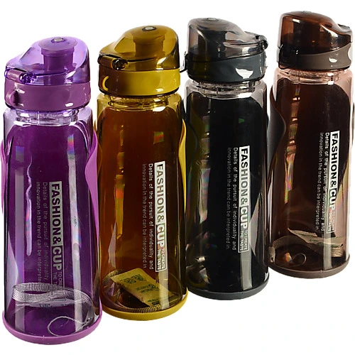 Пляшка пластикова прозора кольорова 800 мл