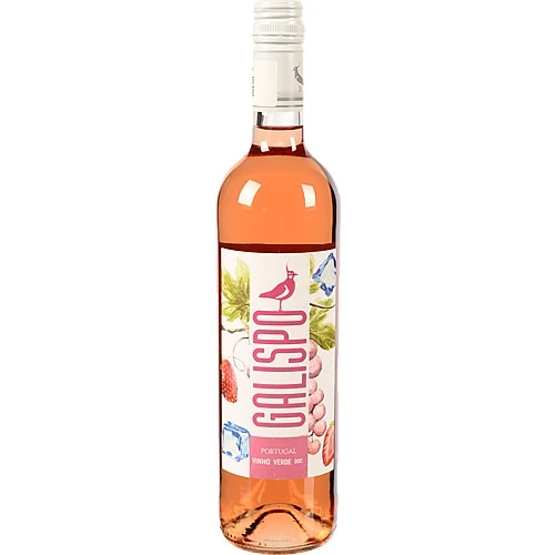 Вино Galispo 0.75л Vinho Verde рожеве напівсолодке 10% DOC