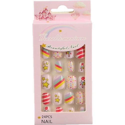 Набір накладних нігтів Яскравий манікюр FG240919001L