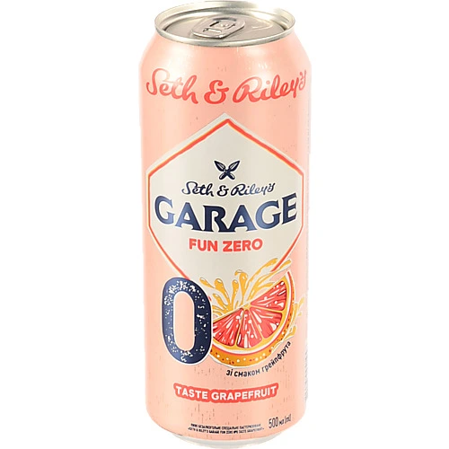 Пиво Garage 0.5л seth rileys taste grapefruit б.а з.б