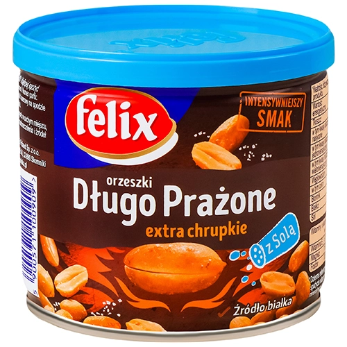 Арахіс Felix смажений та запечений солоний, 120 г