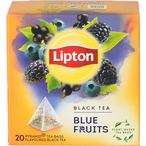 Чай Lipton Blue Fruit чорний 20 пакетиків