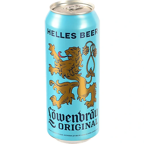 Пиво Lowenbrau 0.5л світле з.б
