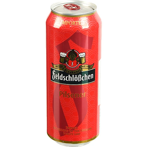 Пиво Feldschlochen 0.5л Pilsner світле фільтроване