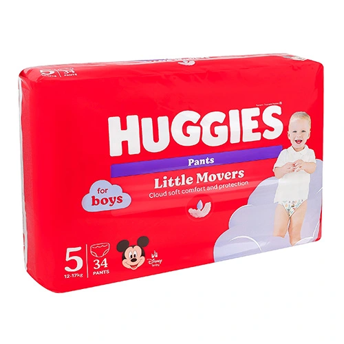 Трусики-підгузки Huggies 34шт 5 д.хлопчиків jumbo