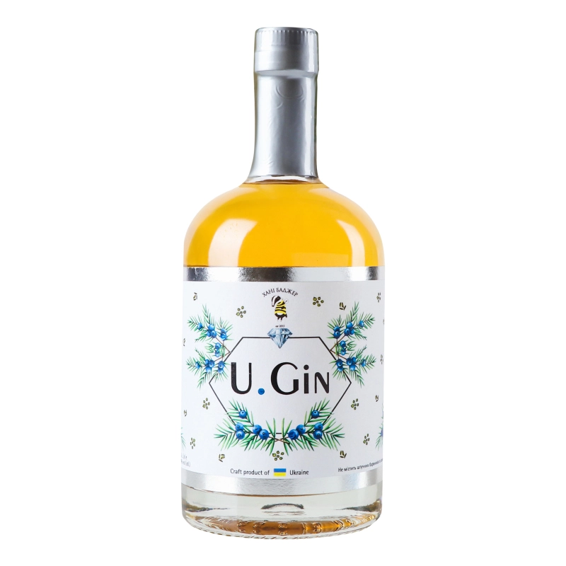 Настоянка 0.5л 37% U.Gin Хані Баджер пл