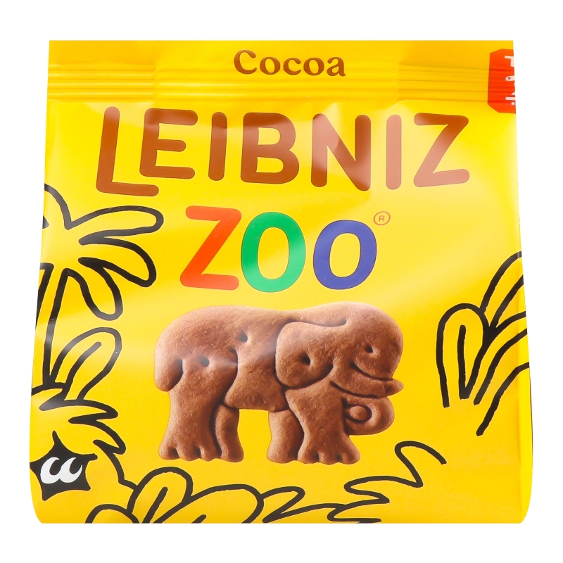 Печиво какао Zoo Leibniz м/у 100г