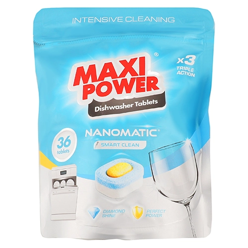Таблетки Maxi Pover 36шт nanomatic д.посуд. машин