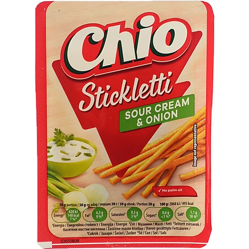 Соломка Чіо 80г сметана цибуля