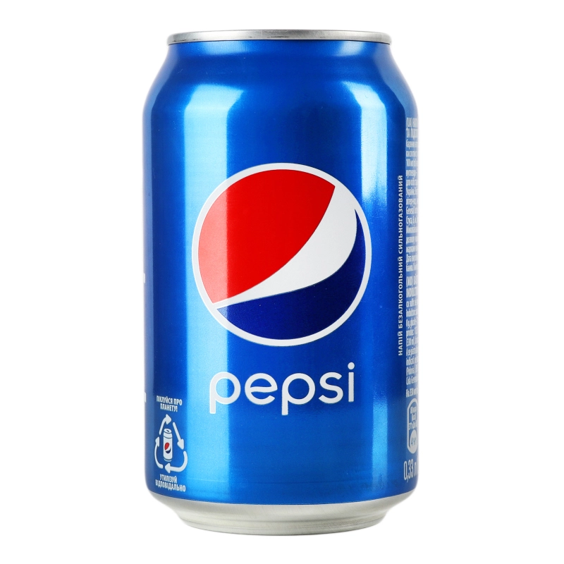 Pepsi-Cola 0.33л банка