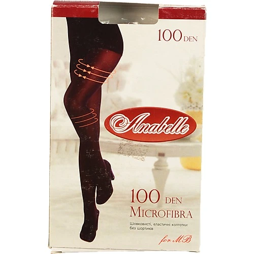 Колготки ANABELLE Microfibre 100  mocca 4р.