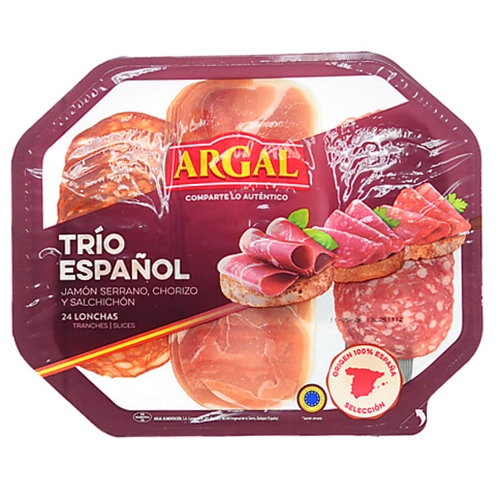 Нарізка Argan 150г хамон ковбаси trio espanol
