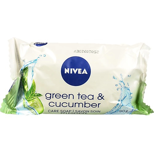 Мило туалетне зволожуюче Свіжість зеленого чаю Nivea 90г