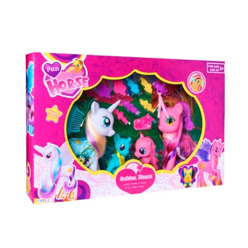 Набір ігровий Сімя поні L-A21-1