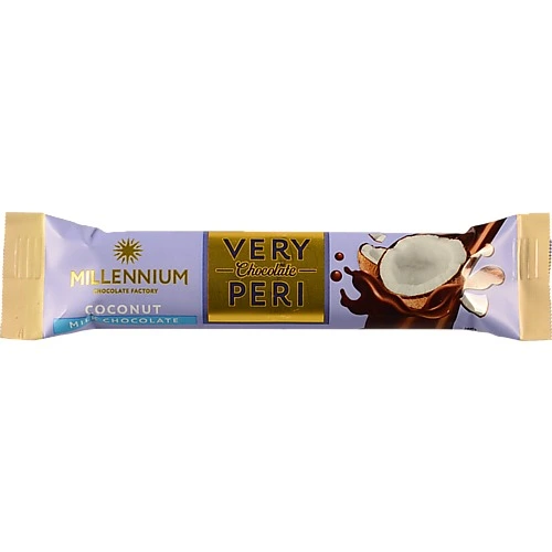Шоколадний батончик Millennium з кокосовою начинкою Very Peri 34г