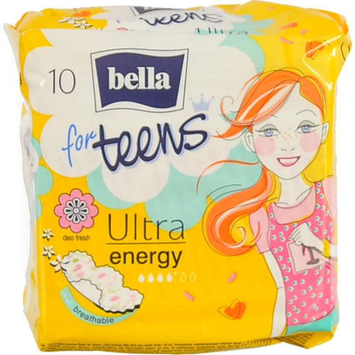 Прокладки гігієнічні Ultra Energy For Teens Bella 10шт