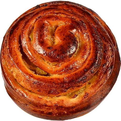 Булочка яблуко кориця 125г власне вир-во