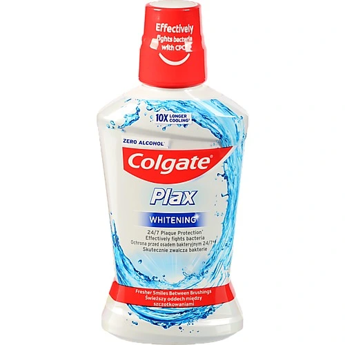 Ополіскувач для порожнини рота Whitening Plax Colgate 500мл