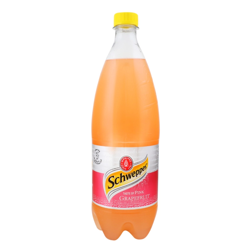 Напій безалкогольний сильногазований Pink Grapefruit Schweppes п/пл 1л