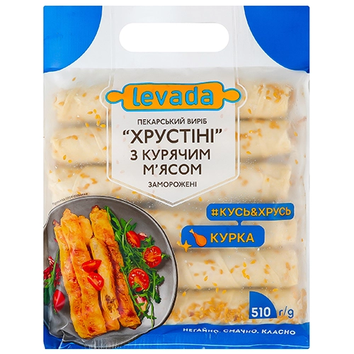 Хрустіні Левада 510г м'ясо курки