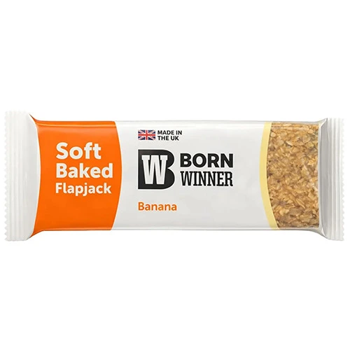 Батончик Born Winner 90г вівсяний flapjack банан