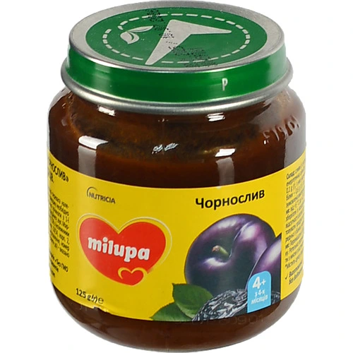 Пюре Milupa 125г чорнослив
