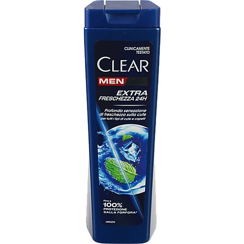 Шампунь Clear 225 мл п.лупи для чоловіків Крижана свіжість з ментолом