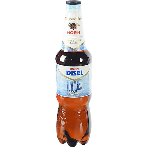 Пиво Horn Disel 1л ice pilsner св.фільтр.4.7% пет