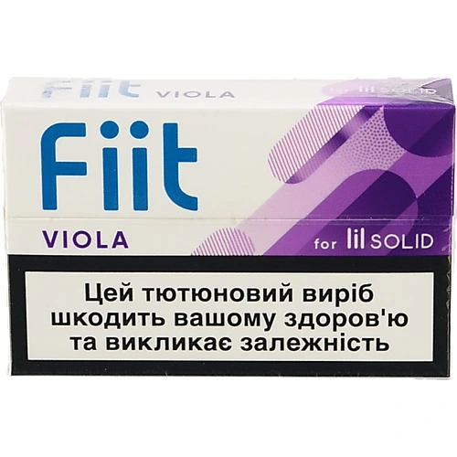 Виріб тютюновмісний для електричного нагріву for Lil Solid Viola Fiit 20шт