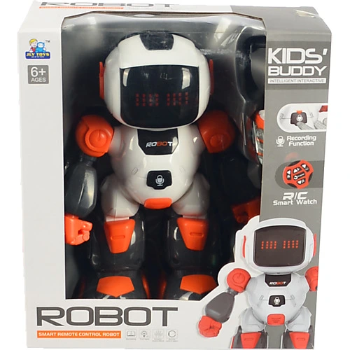 Іграшка робот на радіокеруванні з пультом у вигляді годинника 73827 ROBOT