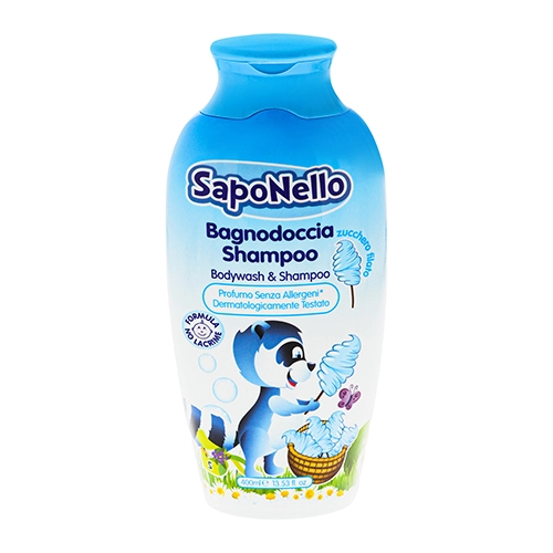 Шампунь-піна для дітей для ванни Zucchero Filato Saponello 400мл
