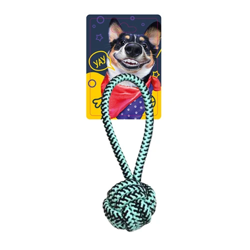 Іграшка для собак Мяч із каната FG240418013D