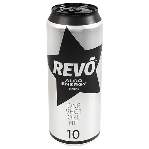 С.алк.напіій Revo 0.5л strong 10% газований з.б