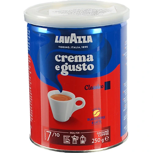 Кава мелена Lavazza Crema e Gusto 250г