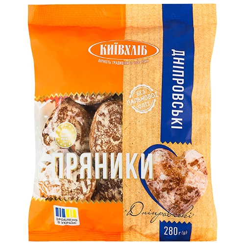 Пряники Київхліб 280г дніпровські