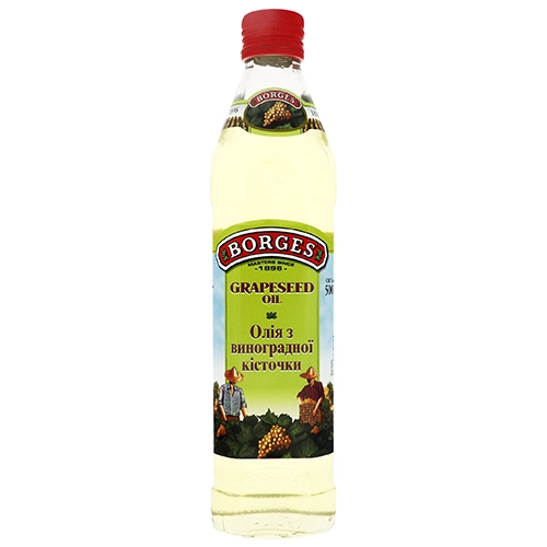 Олія з виноградних кісточок Borges с/пл 500мл