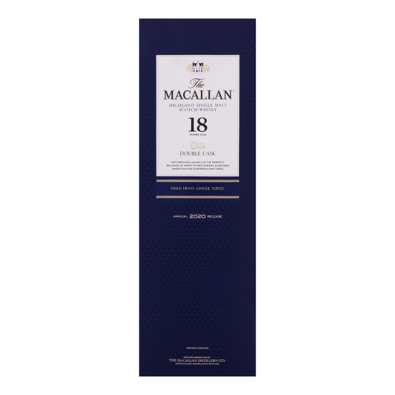 Віскі The Macallan Double Cask 18YO 0.7л