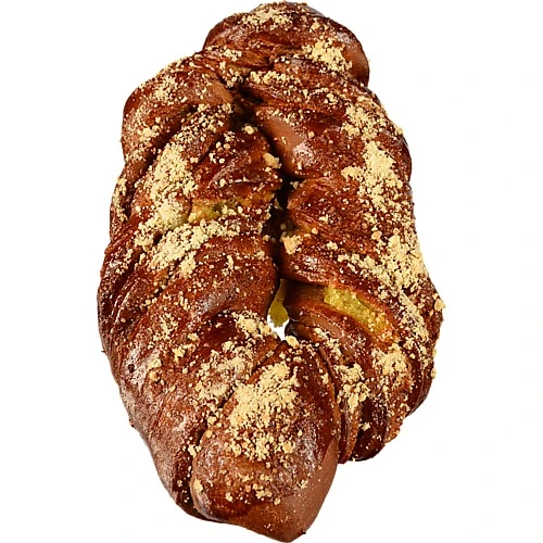 Булочка шоколадна з кремом патісьєр 130г