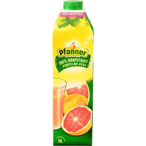 Сік Пфаннер 1л рожевий грейпфрут