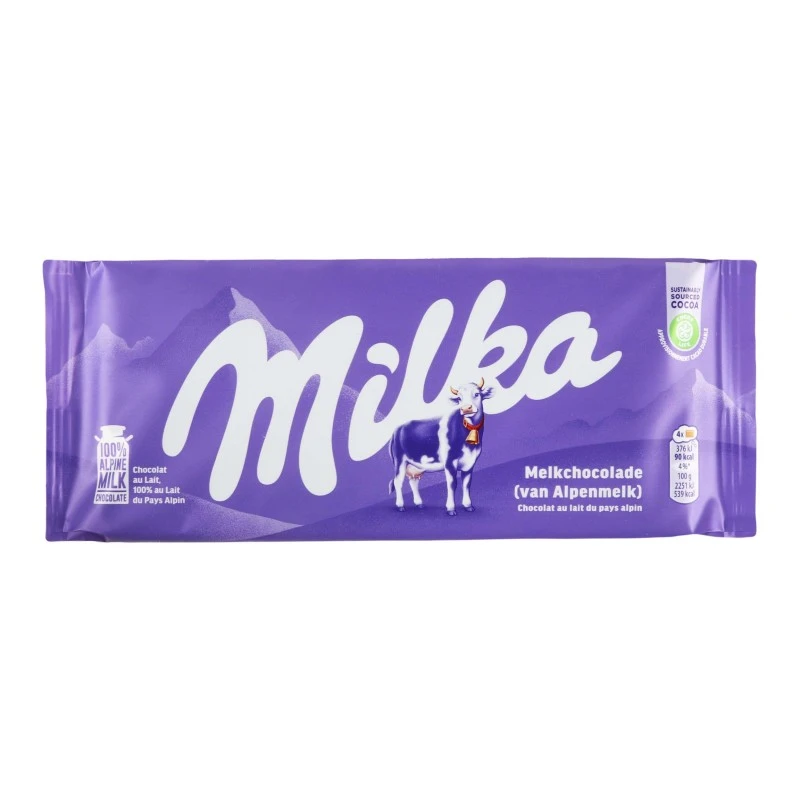 Шоколад молочний Milka м/у 100г