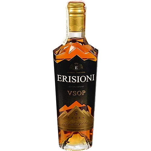 Коньяк Erisioni 0.25л 40% ординарний П'ять зірок VSOP