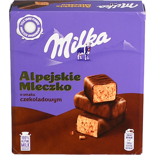 Цукерки Мілка 330г шоколад молочний шоколад