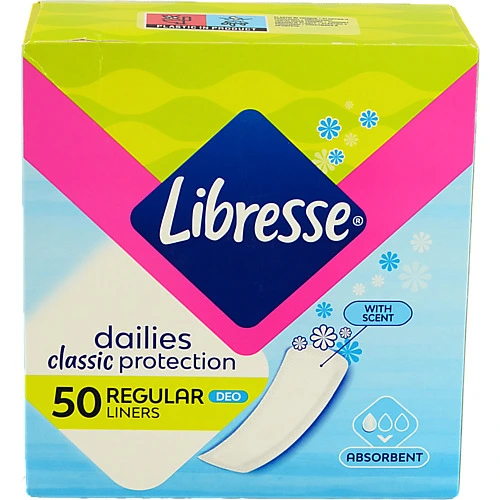 Прокладки щоденні Regular Deo fresh Classic Libresse 50шт