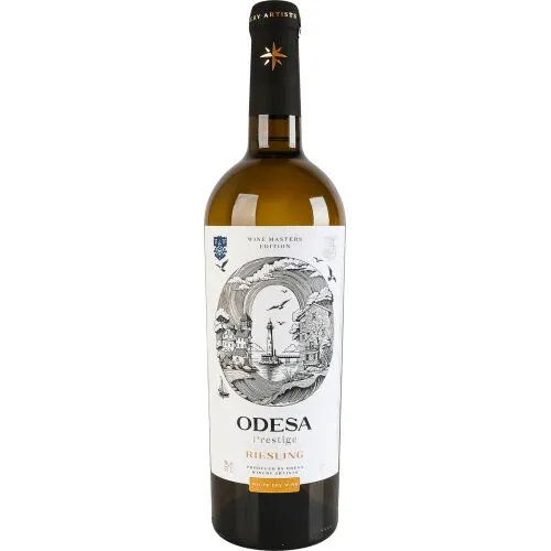 Вино Odessa Prestige 0.75л рислінг біле сухе